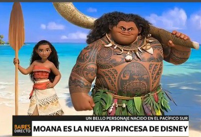 Moana, la nueva princesa de Disney