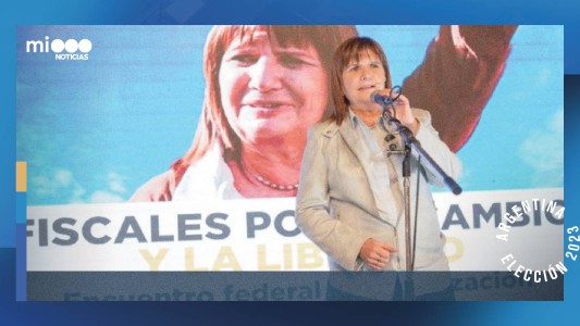 Bullrich: "Todo fiscal que vaya a cuidar los votos se tiene que poner el cuchillo entre los dientes"