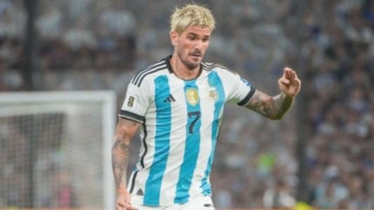 De Paul tras la derrota ante Uruguay: "Todos somos responsables y tenemos que levantarnos"