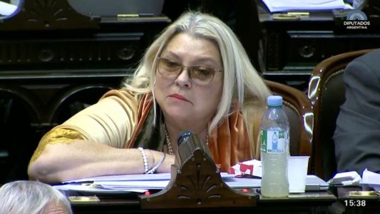 "Propinas y coimas", el furcio de Elisa Carrió en el Congreso