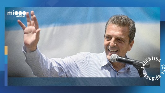 Massa llegó al búnker de UxP para esperar los resultados del balotaje