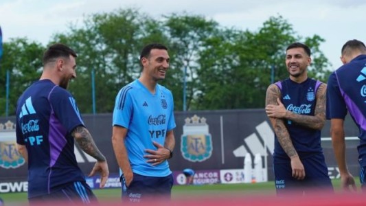 Scaloni evalúa algunas modificaciones para el clásico con Brasil