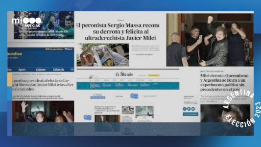 La mirada de los diarios del mundo sobre el triunfo de Javier Milei en Argentina
