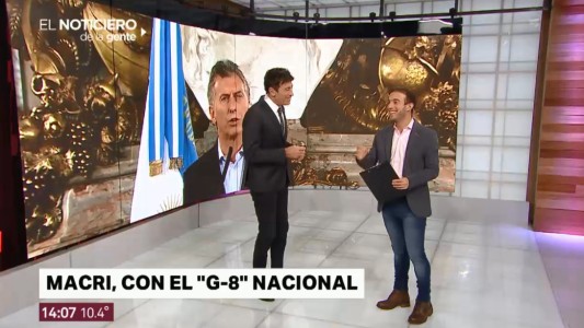 G8 Nacional: Macri se reúne con "la mesa chica" para tomar algunas decisiones