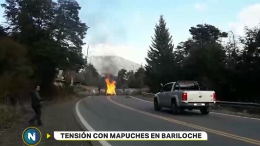 Volvió la tensión con las protestas mapuches en la Patagonia