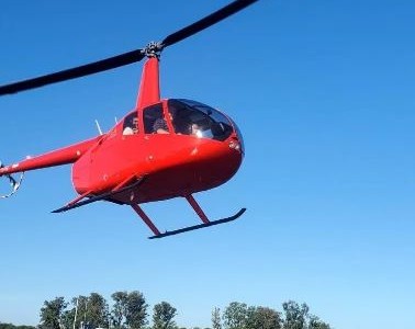 Murió un empresario al caer su helicóptero en el Río Paraná, a la altura de Ramallo