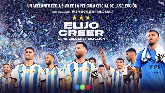 Este domingo, un adelanto imperdible de "Elijo Creer", la película del Mundial Qatar 2022