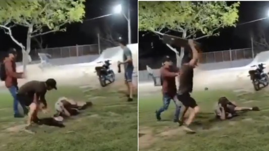 Ataque en patota en Bragado: lo golpearon con un skate en la cabeza cuando estaba en el piso