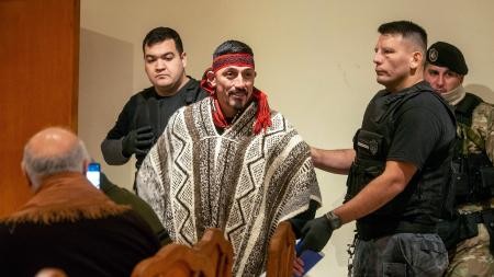 Volvieron a internar de urgencia a Facundo Jones Huala en el hospital de Esquel