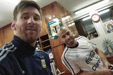 Messi y Mascherano ya están con la selección