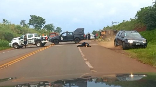 Misiones: Delincuentes en fuga atropellaron a una policía en la Ruta 14