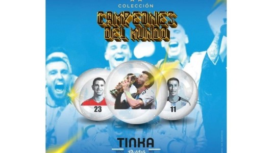 Una fábrica santafesina de bolitas lanza una colección especial con los campeones del Mundo