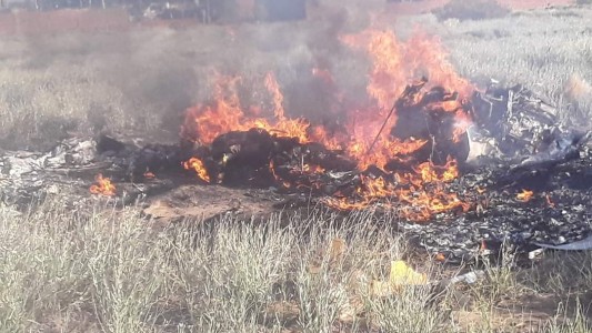 Tragedia en Neuquén: se estrelló una avioneta y murieron los dos tripulantes