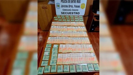 Entre Ríos: robaron un millón de pesos, huyeron y los devolvieron