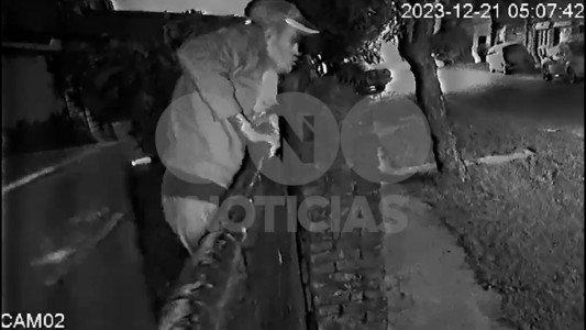 Video: Así se fugaron los presos de la Comisaría 21 de Rosario