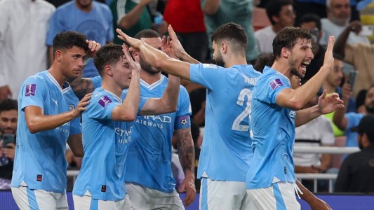 Con un doblete de Julián Álvarez, Manchester City goleó al Fluminense y se consagró campeón del Mundial de Clubes