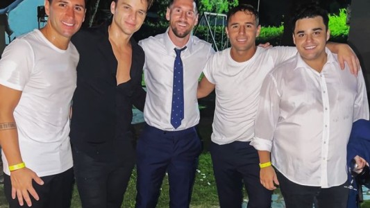 Messi de festejo en Rosario: asistió al casamiento de su cuñada y estuvo con Los Totora