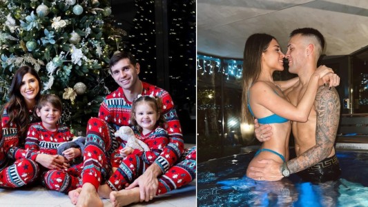 Los campeones del mundo en la celebración de la Navidad