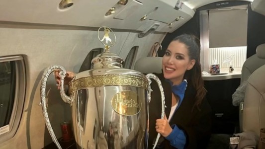 Wanda Nara, campeona en Italia