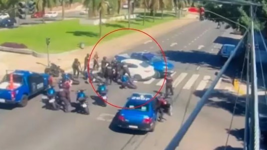 Saavedra: manejaba un auto robado y fue detenido tras una feroz persecución