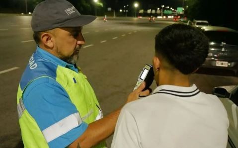 Se realizaron 4.836 controles de alcoholemia en CABA de los cuales 54 fueron positivos