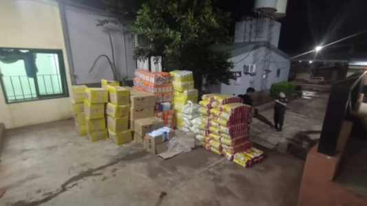 Se llevaron mercadería de comedores populares para venderla en un supermercado chino: 5 detenidos