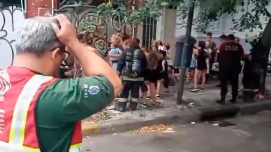 Evacuaron una colonia de verano por un principio de incendio en Chacarita