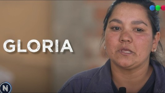 Laburantes: Gloria, una albañila que trabaja 12 horas diarias