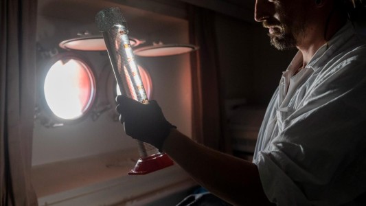 El posible destino de los microplásticos que se estudian en la Antártida