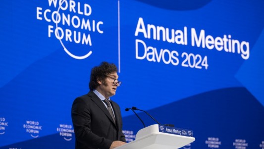 Milei en Davos: "Los líderes de Occidente abandonaron las ideas de la libertad por el colectivismo"