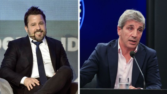 Caputo respondió a las críticas de Martín Tetaz: "Lo que genera Milei no lo vi nunca"