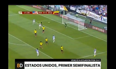 Estados Unidos se metió en la semifinal de la Copa América Centenario