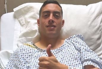 Funes Mori fue operado con éxito tras la fractura de dos arcos costales