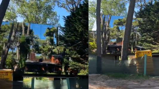 Encontraron una "casa invisible" en Cariló y se volvió furor en redes