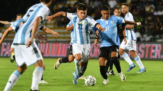 La Selección argentina Sub-23 igualó ante Uruguay y finalizó como líder del Grupo B
