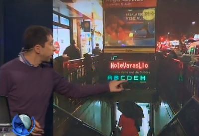 #NoTeVayas: el pedido del subte porteño