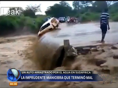 Una maniobra imprudente que terminó mal