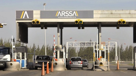 Los peajes de la autopista Rosario-Santa Fe aumentaron 100%