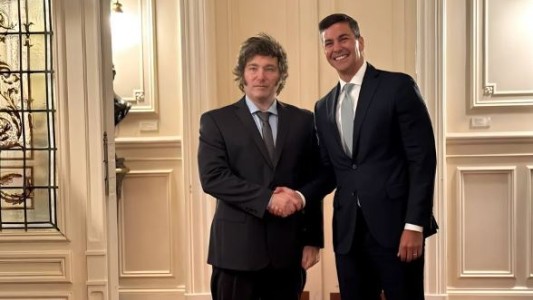 Milei recibió en la Rosada a su par de Paraguay para repasar la agenda conjunta