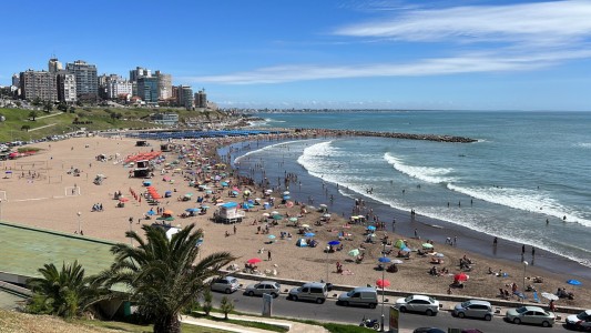 El mar tuvo su temperatura más alta en Mar del Plata en enero desde que se realizan las mediciones