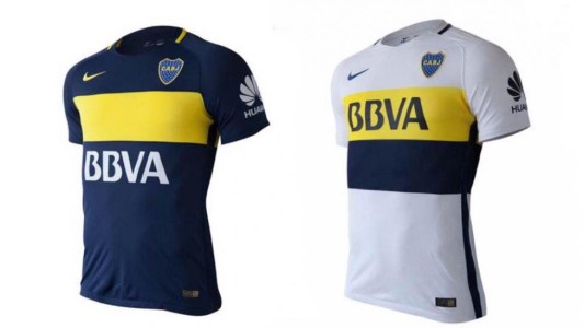 Se filtraron fotos de las nuevas camisetas de Boca
