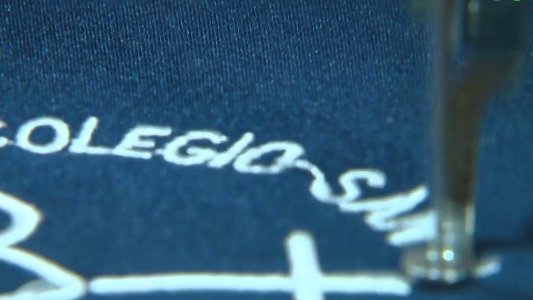 Costureras milagrosas: bordan escudos y "salvan" familias