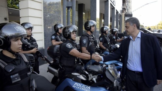 Jorge Macri anunció refuerzo de patrullaje policial en moto en la ciudad de Buenos Aires