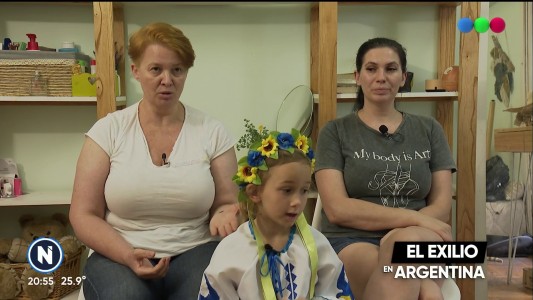 Guerra Rusia-Ucrania: el exilio en Argentina