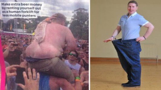 El joven obeso que cambió su vida tras ver su foto en medios y redes sociales