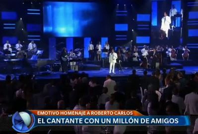 Un homenaje al cantante con un millón de amigos