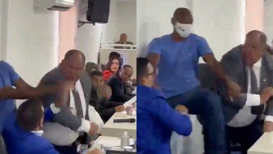 Sesión a las piñas: una discusión entre Consejeros Municipales en Brasil terminó a las trompadas