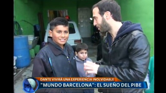 "Mundo Barcelona": el sueño del pibe