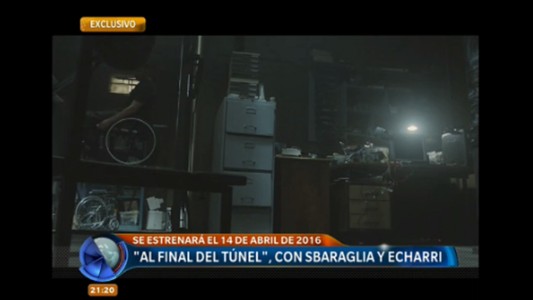 "El final del túnel", con Sbaraglia y Echarri