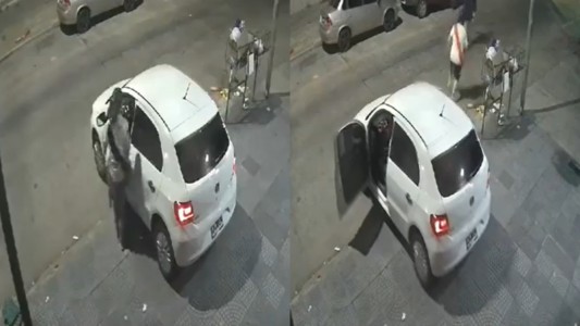 Intentaron robarle el auto a una hincha de River: la salvó un transeúnte, también fanático del Millo